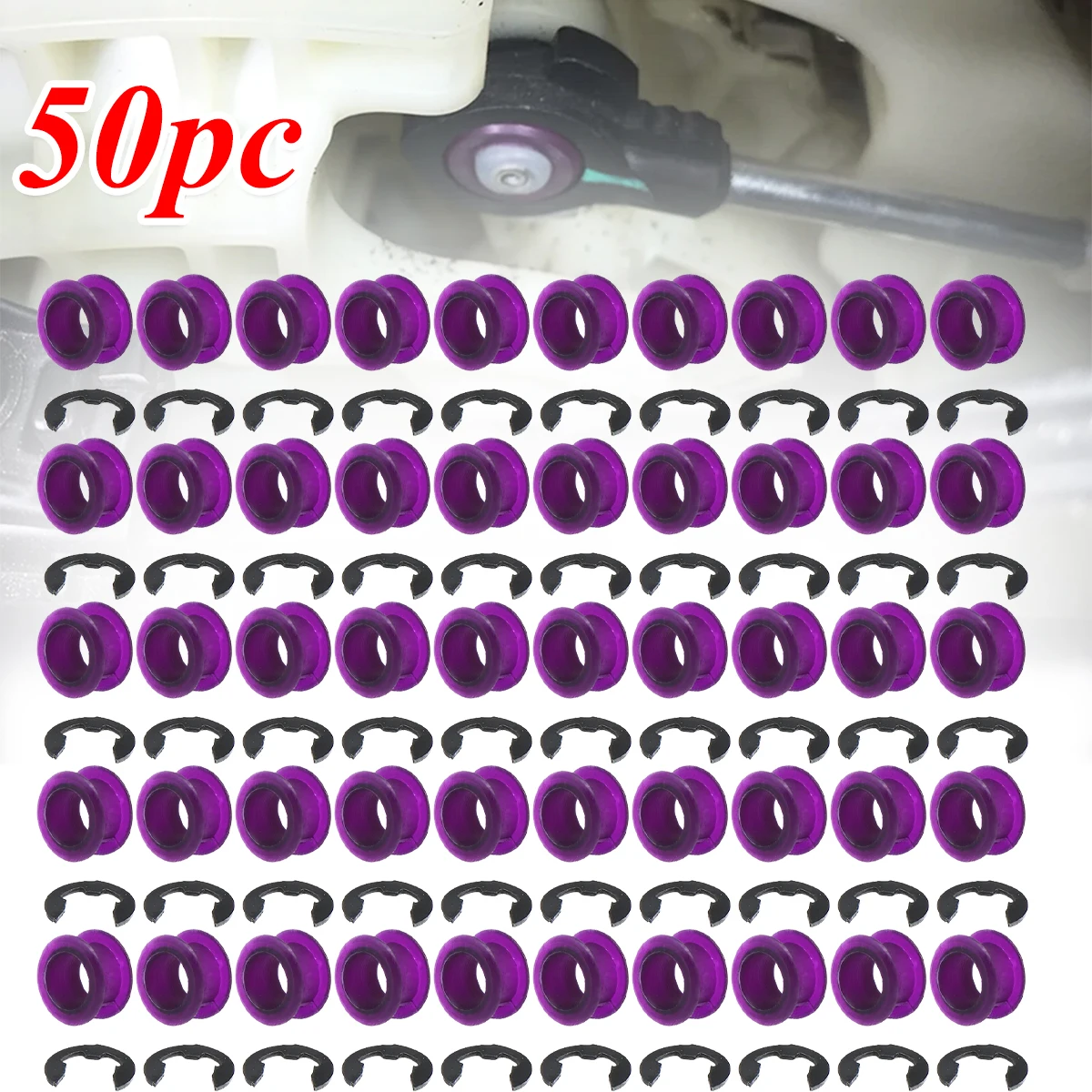 

50PC Automatic Transmision Shift Shifter Cable Bushing Linkage Grommet Car Accessories For Scion Toyota Hyundai Mazda Suzuki Kia