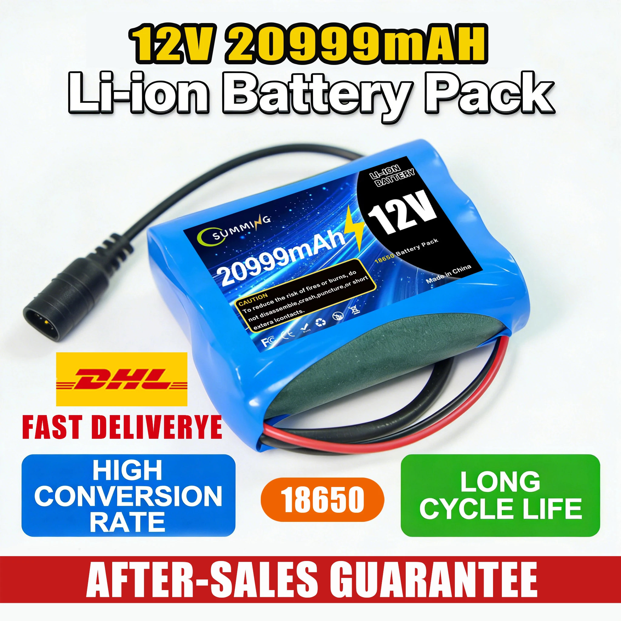 

Литий-полимерный аккумулятор 12В 20Ач Аккумулятор 12.6V 20000mAh 100% новый для радиоуправляемого дрона Набор Power Super Rechargeable + зарядное устройство