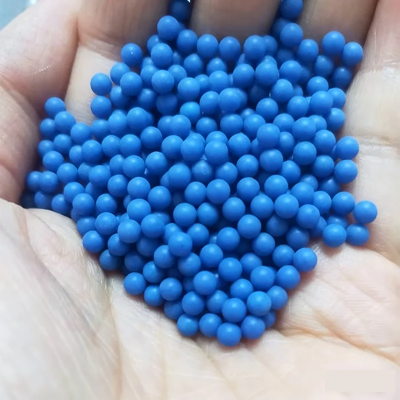 Dia 3.5/5/9mm Solid PP Plastic Ball Blue High Temperature Acid/alkali Resistance Polypropylene Plastic Indicator Ball Floating
