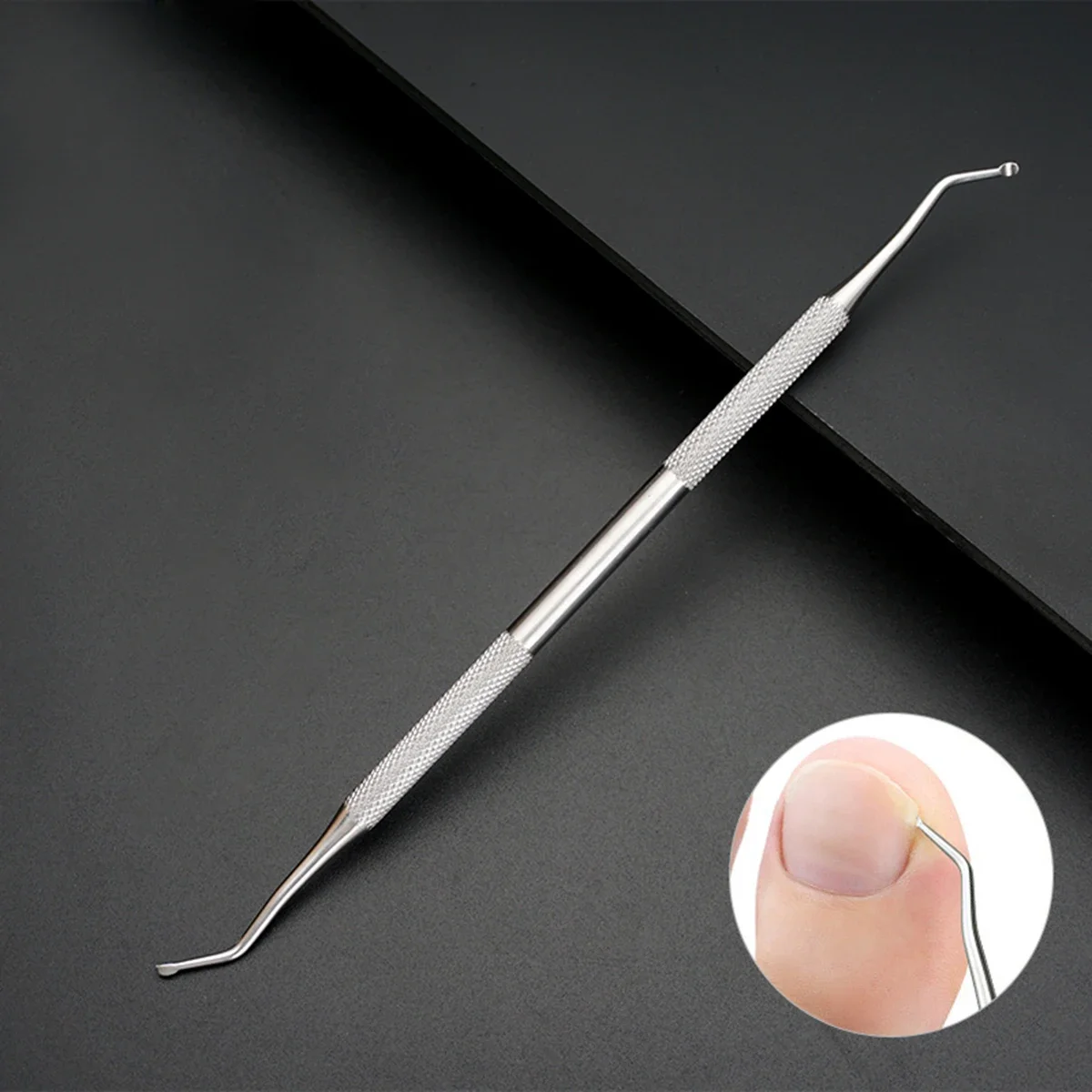 1 قطعة المهنية نام تو مسمار تصحيح أداة باديكير أداة القدم مسمار هوك بارونيشيا أداة إزالة الصواميل باديكير اكسسوارات #1