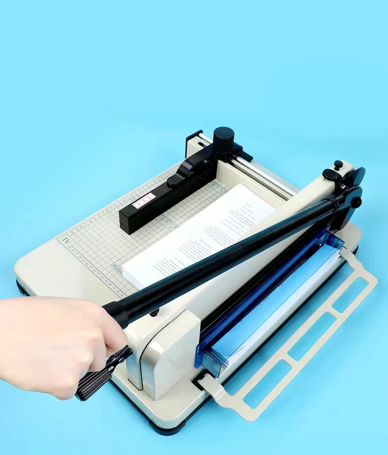 WD-858 Factory Outlet Manual Paper Cutting Machines Heavy  A3 A4  Guillotines Paper Cutter Machines