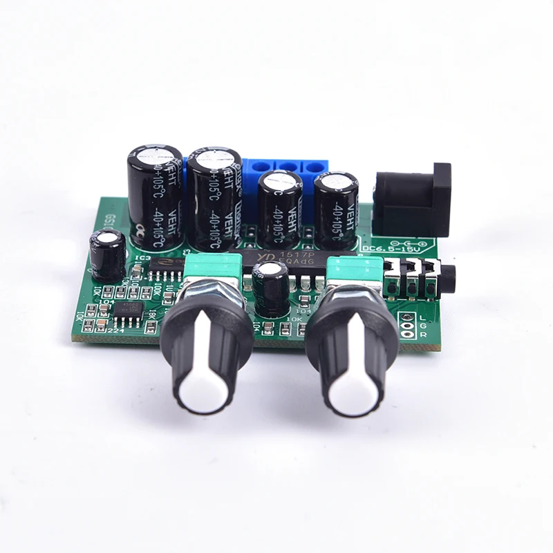 2.1CH Subwoofer Amplifier Board - YD1517P 6Wx2+25W Mini Hi-Fi Bass Audio Module for DIY Speakers