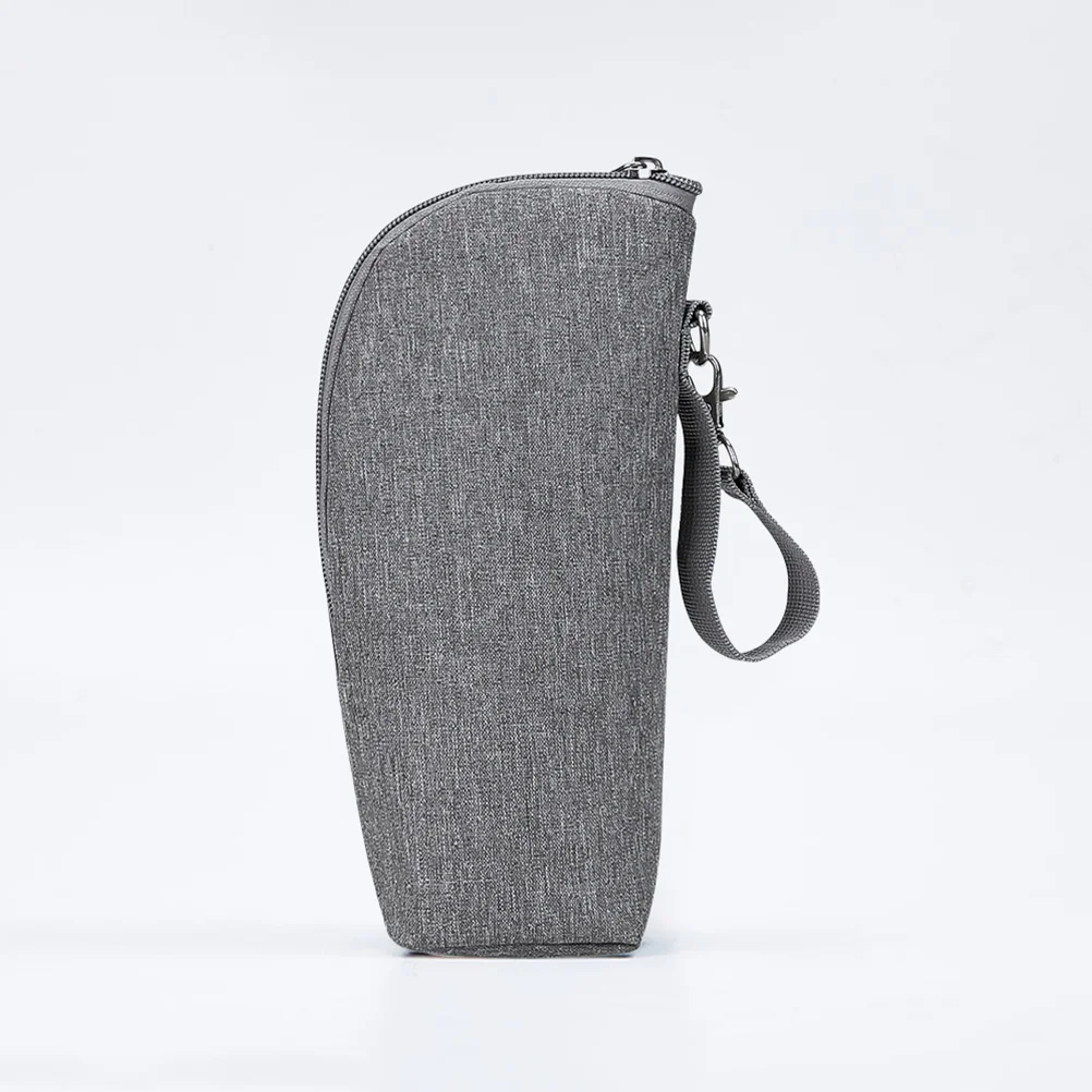 

Milk Bottle Bag Insulated Thermal Bag with Zipper Oxford Cloth Baby Bottle Holder for Travel and Outdoor Feeding