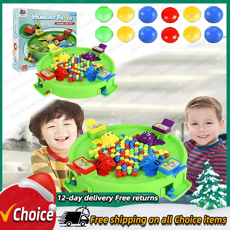 Fun Frog Eats Beans Kids Toys Table Board Game Parent-child Interaction Amuse Decompression Educational Games Children Toy Gifts