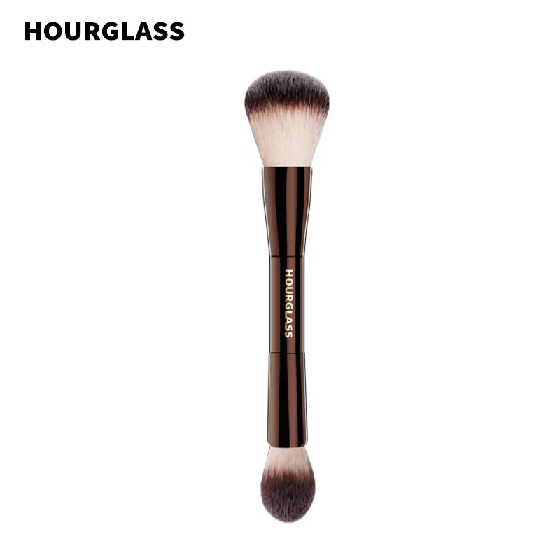 Hourglass Makeup Brush- No.17 Lighting Edit Brush Soft Fiber Hair Double Head Highlight Fashion Design Single Face Brush