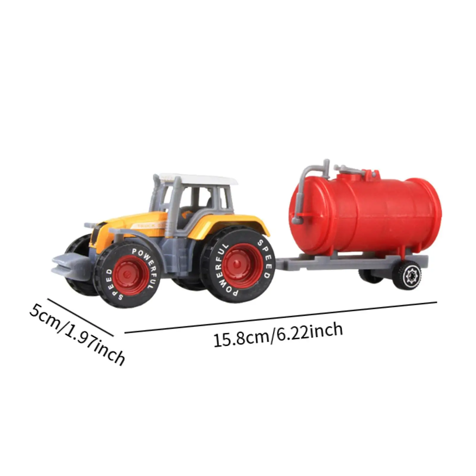 Bauernhof Traktor LKW Spielzeug Push and Go Play Fahrzeug Ingenieur Auto Sammlerstück