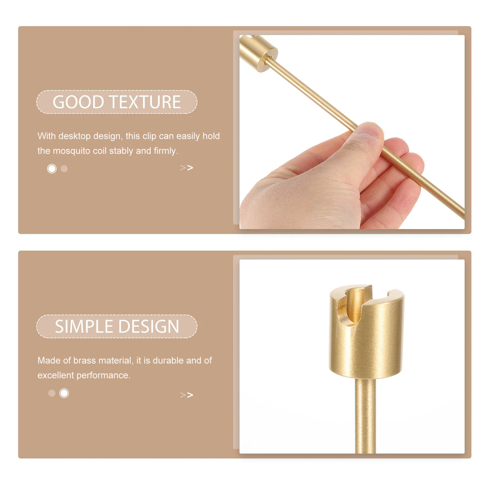 Латунный держатель катушки для благовоний U-образный дизайн зажима ветрозащитная огнестойкая подставка для спальни настольный домашний декор стеллаж для хранения Nordic