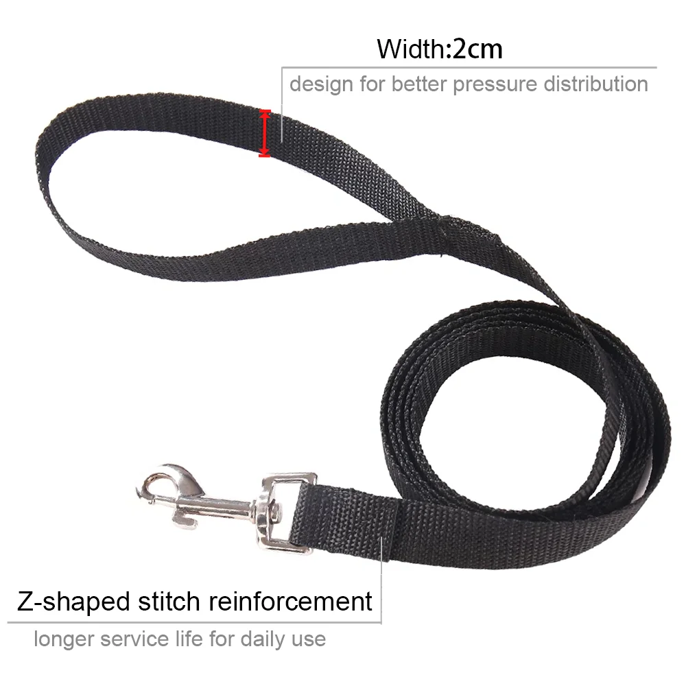 Lange Hundeleine für kleine und große Hunde, Katzen, starkes Nylon-Traktionsseil für Welpentraining, tragbare Haustierleine, Zubehör für Golden Retriever – Detail 4