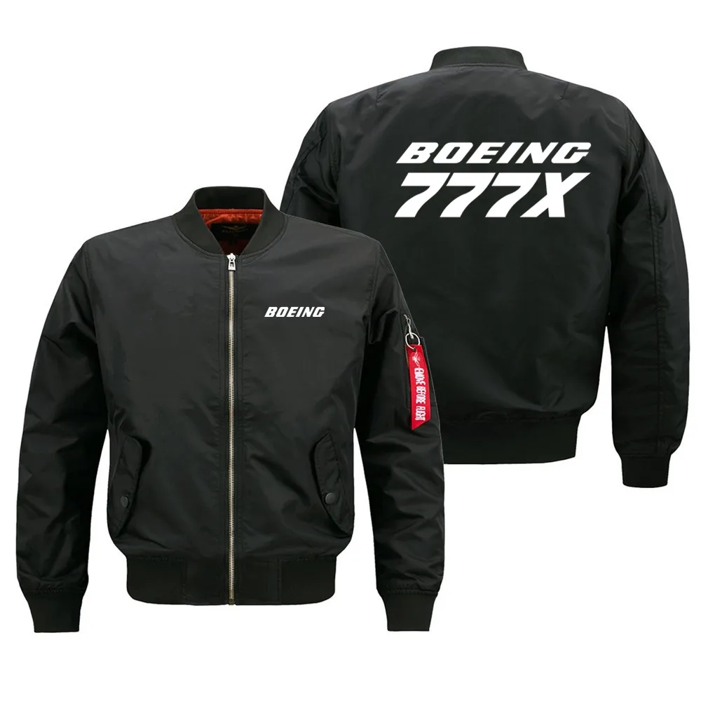 

New Boeing 777-X Outdoor Windproof Waterproof Flight Aviation Pilots Men Ma1 Bomber Jacket Tactical Man Casual OuterWear Coats