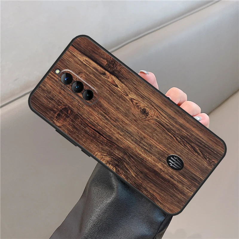 Oak Wood Texture Pattern Case For ZTE Nubia Red Magic 10 Air 5G 7 6S 7S Pro RedMagic 10 9 8 8S 9S 10S Pro Plus Cover - view 6