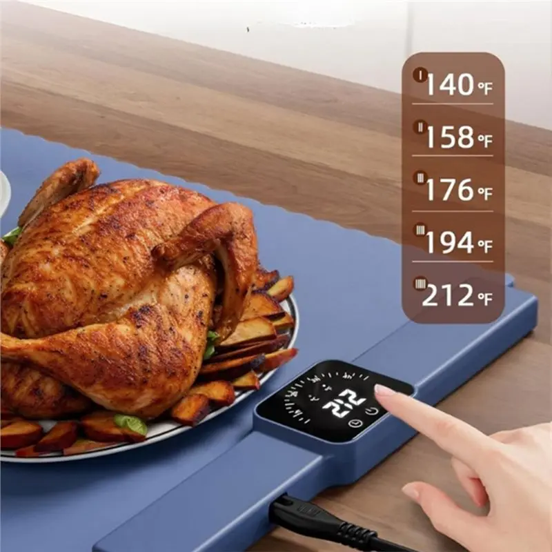ABKL-With 5 Temperature Settings Electric Food Warming Pad For Buffet, Party & Home US Plug