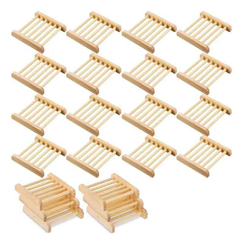 

Легкая деревянная подставка для мыла в ванную комнату, самодренажный лоток ручной работы