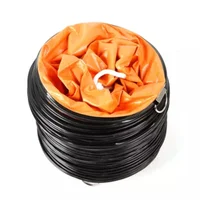Tuyau de Ventilation 30 cm/12 pouces, PVC, tuyau d'air, tuyau d'air chaud, tuyau extensible, 5 M, tuyau de Ventilation en spirale pour ventilateur de chauffage 3