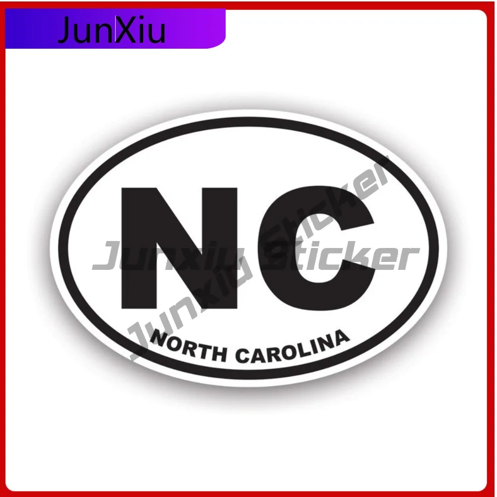 

North Carolina Euro Weather Resistant Sun Resistant Funny For Bumper Car Window Motorcycle Easy Apply Self Adhesive Decor