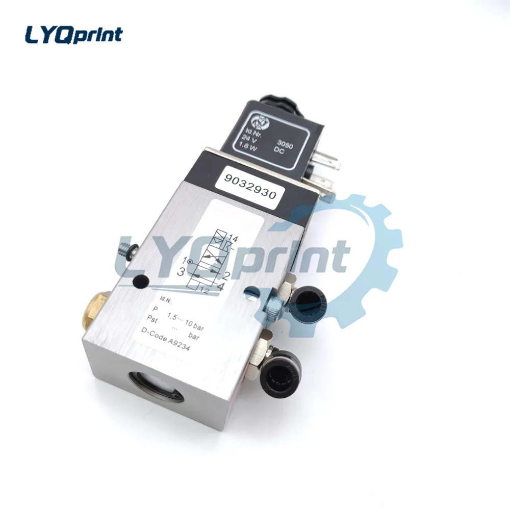 Best Quality 1 Piece 61.184.1311 4/2-way valve For Heidelberg SM52 SM74 SM102 Printing valve hole 4mm 61.184.1311