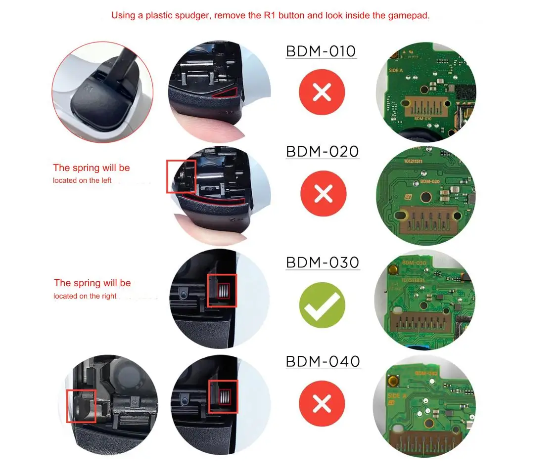 PS5 V2 BDM030 PS5 BDM040 playstation 5, интеллектуальные триггеры Flex System от GearZ