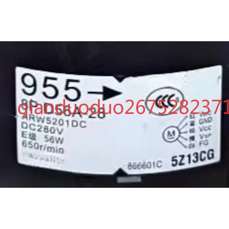 

Suitable for air conditioning motor D56A-28 ARW5201DC 955 DC fan FXFP28FXFP56LV