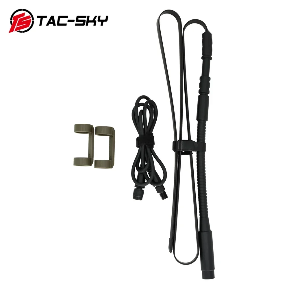 TAC-SKY AN/PRC 148 152 Two-Way Radio Virtual Model Simulation Shell And PRC Antenna Package Compatible With Tactical Headsets