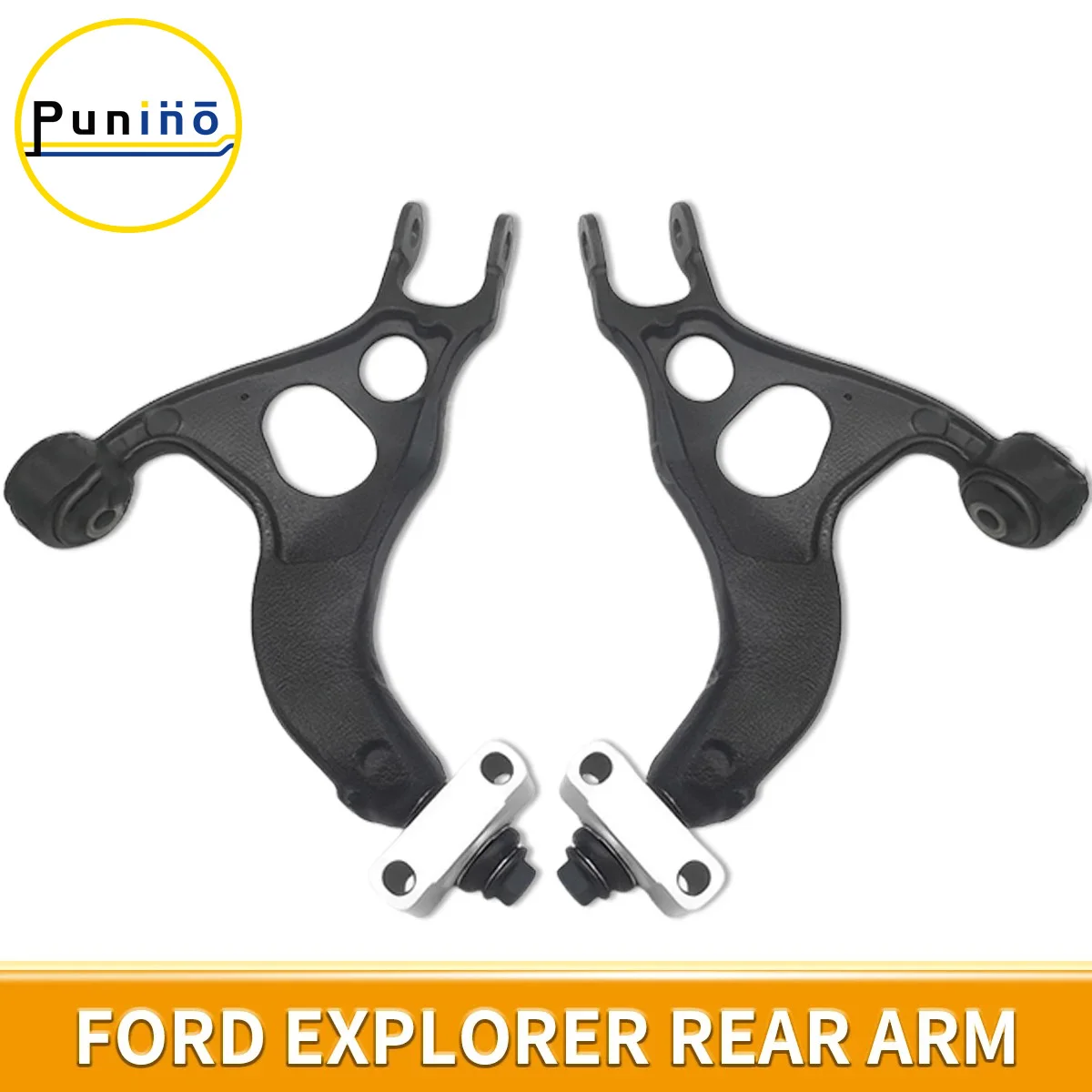 Punino Rear Upper Control Arm Pair Suspension Sets 2pcs for Ford Explorer Flex Lincoln MKS MKT 2009 2010 2011 2012 2013 - 2019