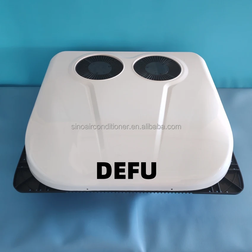 الكهربائية 12 فولت Climatiseur RV قافلة وقوف السيارات 12 فولت التيار المتناوب وحدة 24 فولت شاحنة تكييف الهواء تيار مستمر مكيف الهواء 12 فولت