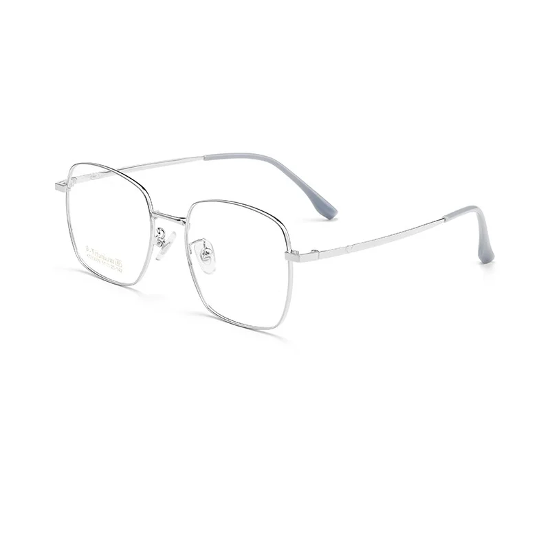 New Non-magnetic Square Large-face Ultra-light Retro Myopia Blue Light Glasses Men Optical Prescription Progressive نظارات طبية