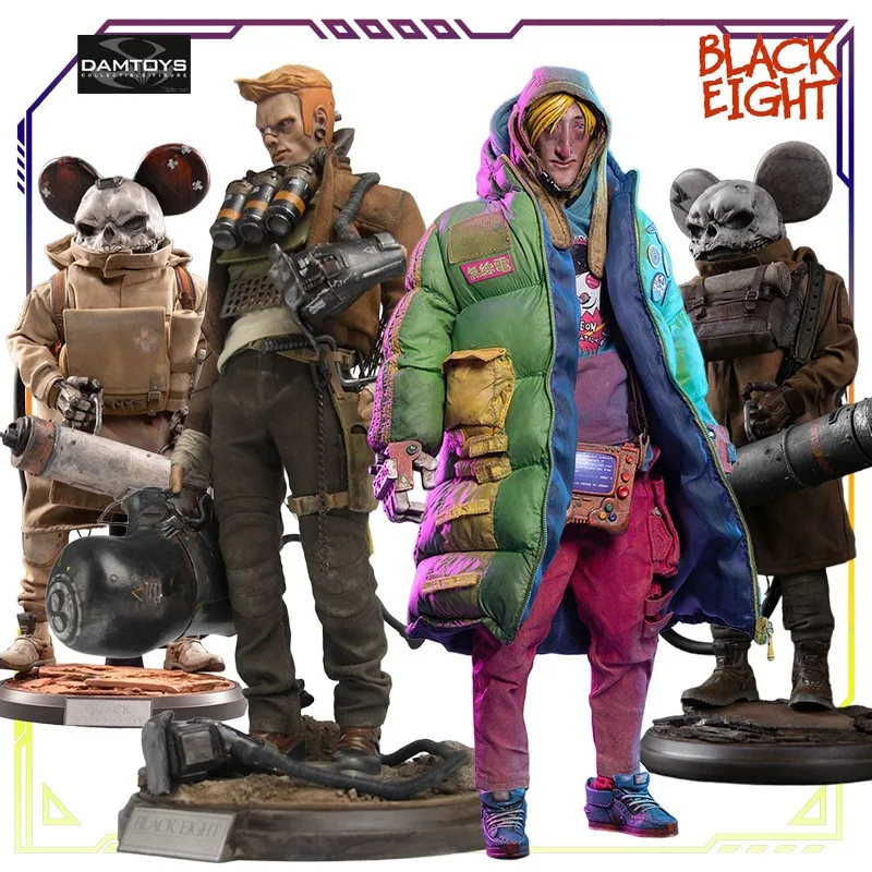 

DAMTOYS Original MINDGAME Series Sewer Warrior Predator Anime Action Figure Assembly Model Toys Model Ornaments Gifts for Boys