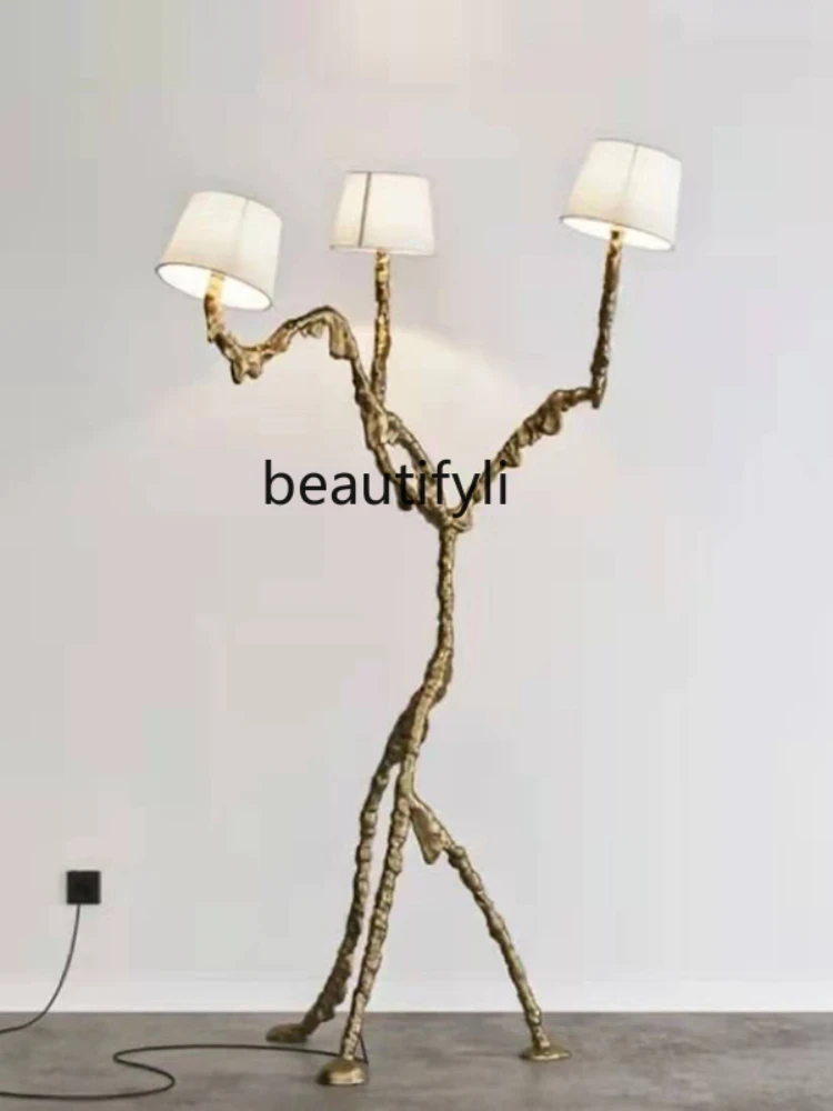 LBX Creative Art Floor Lamp Front Desk Lobby Sales Office Branch Lamp Villa Showroom Resin Designer Personality Lamp