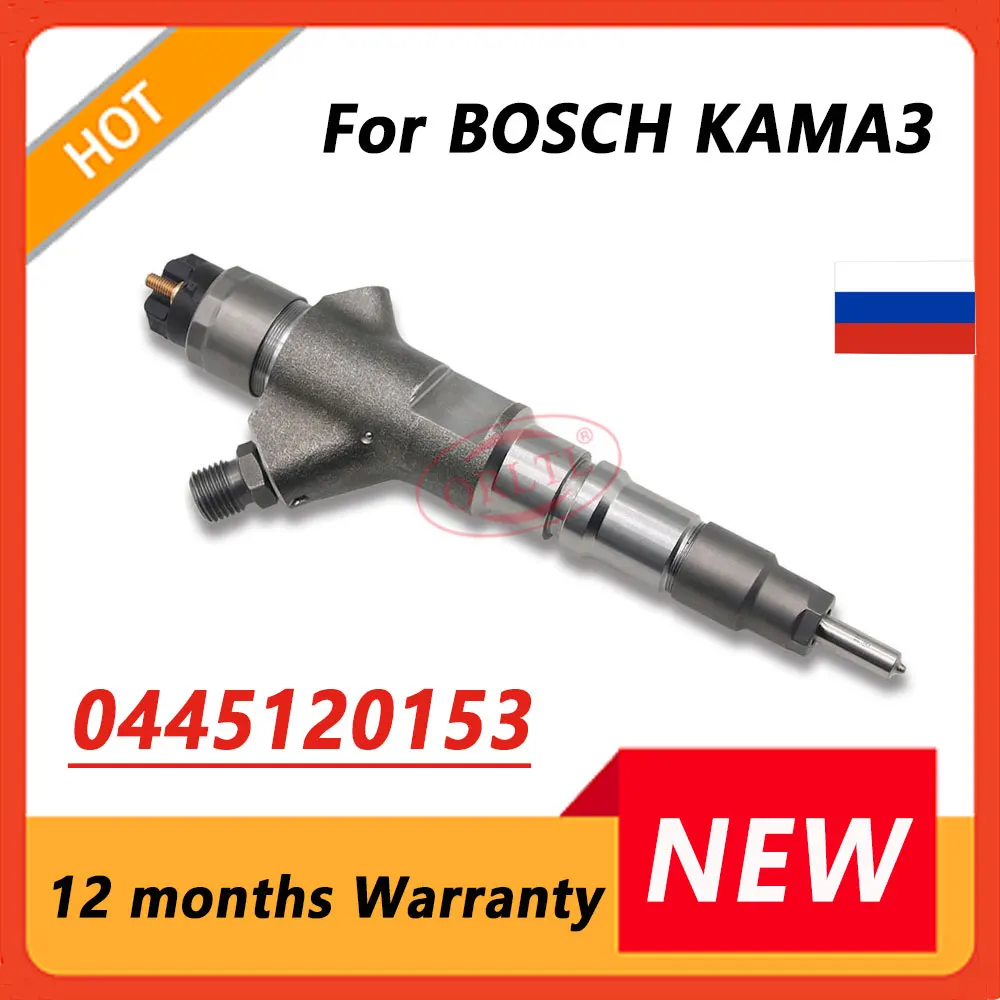 

201149061 for BOSCH KAMAZ Diesel 0445120153 NEW 0445 120 153 004510411120349088 Genuine Fuel Injector CRIN2-16 0 445 120 153