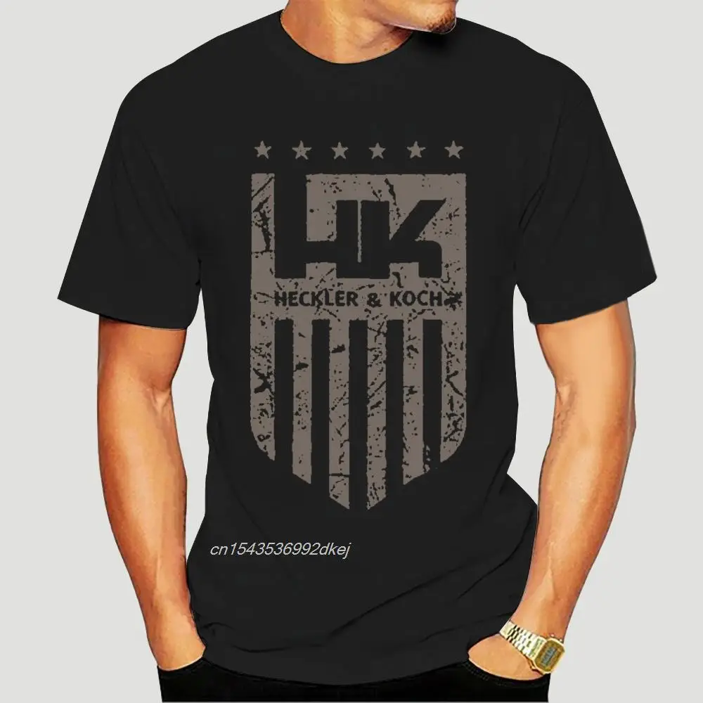 HECKLER KOCH HK STRIPE TAN T-SHIRT Size 3XL New VP9 P7 MP5 PM7 Mark23 SP5k 1904A