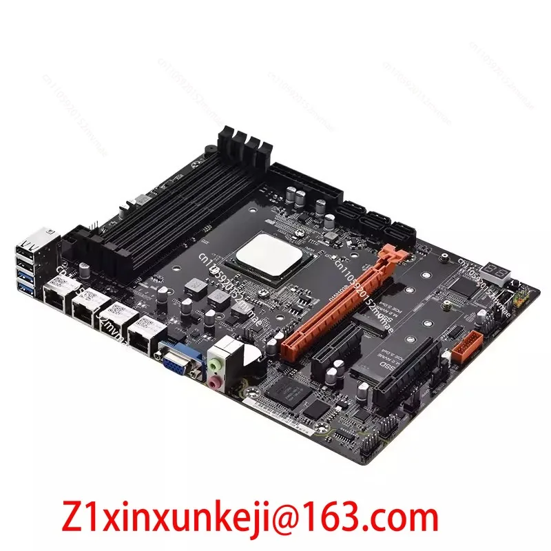 PCDN Motherboard NAS Motherboard D1581Q3 Board U Set Integrated Display 2.5G Network Port Network Disk Game Virtual Machine