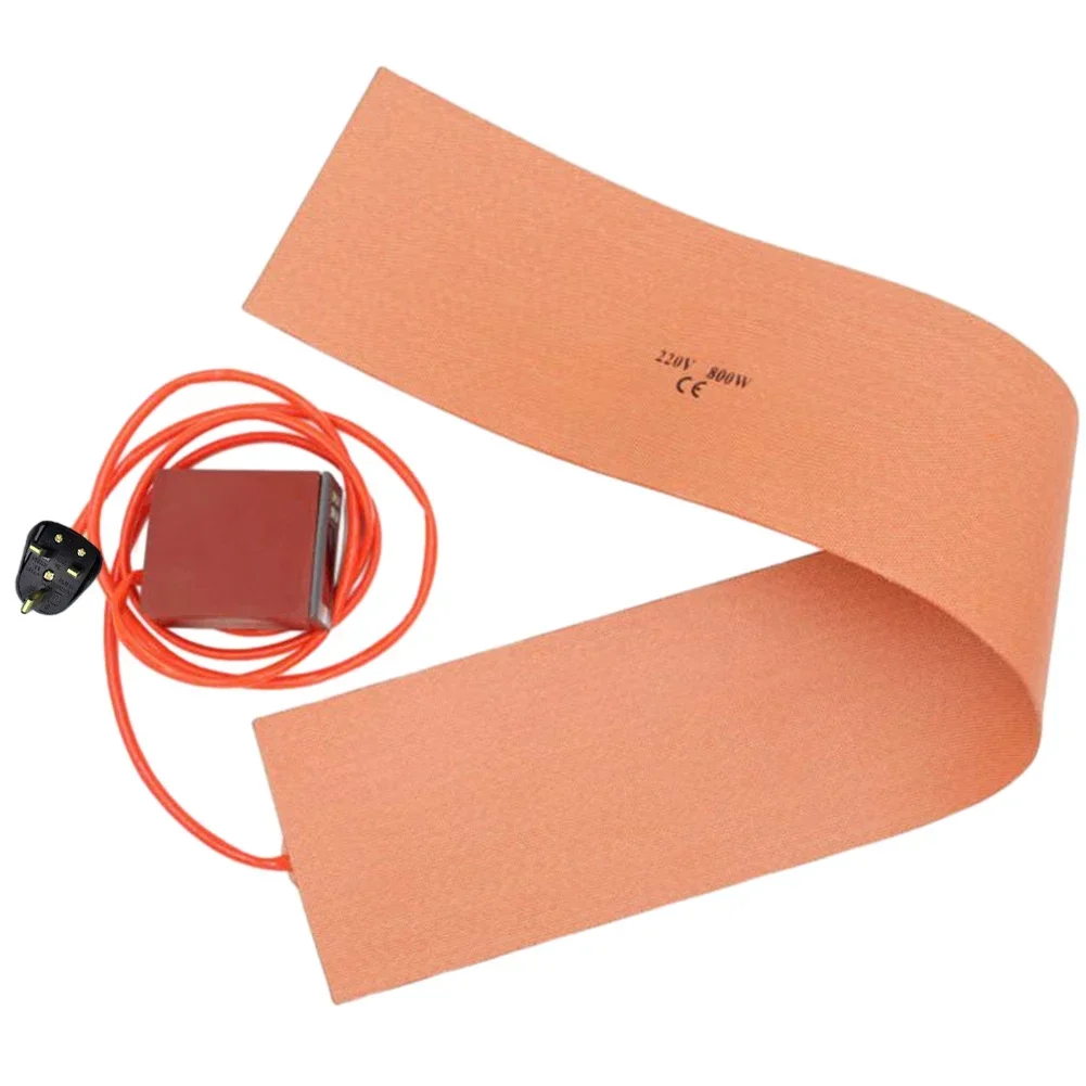 Heating Pad Silicone Heater Blanket 150*900mm 800W 220V UK Plug For Guitar Side Rim Bending Press Heating Electric Parts