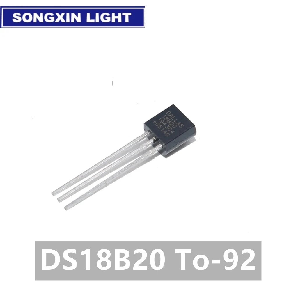 SX New And Original DS18B20 18B20 18S20 TO-92 IC CHIP Thermometer Temperature Sensor