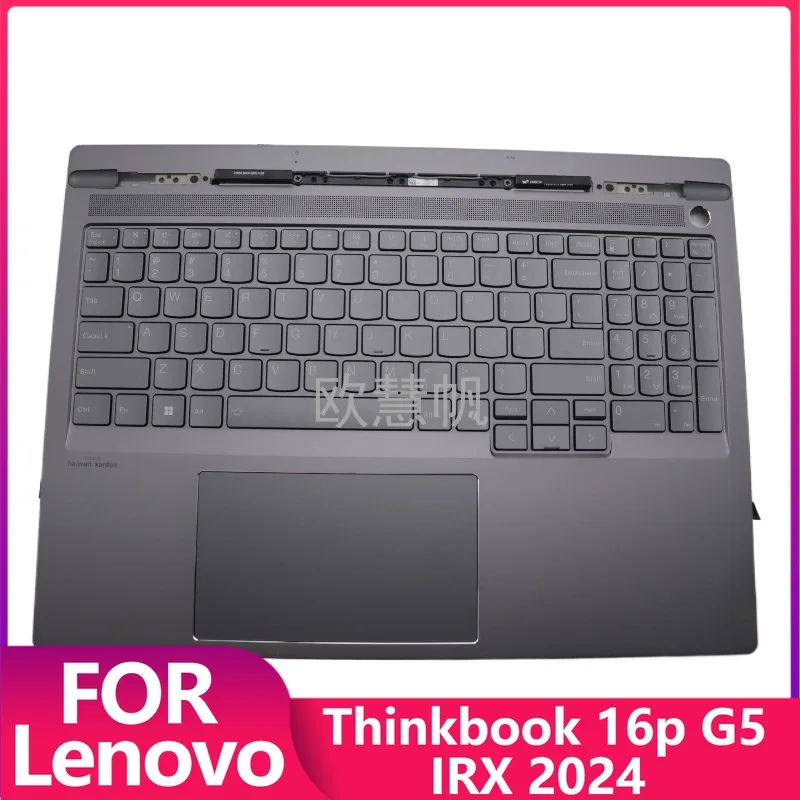 

M New Original for Lenovo Thinkbook 16p G5 IRX 2024 Laptop Palmrest Upper Cover with US Keyboard 5CB1P31184