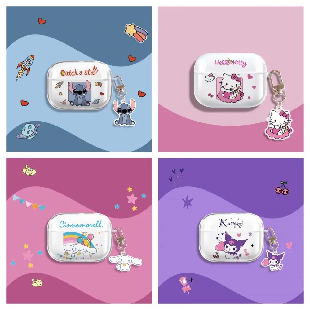 เคสการ์ตูนอนิเมะสุดน่ารักพร้อมจี้น่ารักสำหรับหูฟัง airpods 3เคสหูฟังไร้สาย