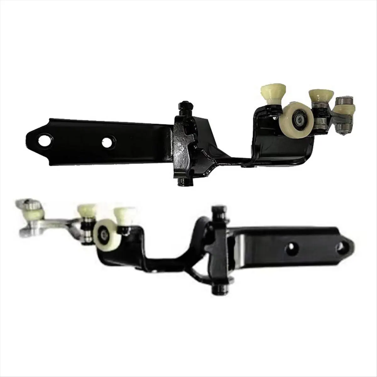 #54H Electric door hinge,1Pair Electric Sliding Door Hinge 7E084335A 7E084336A for VW T5 T6 (Black)