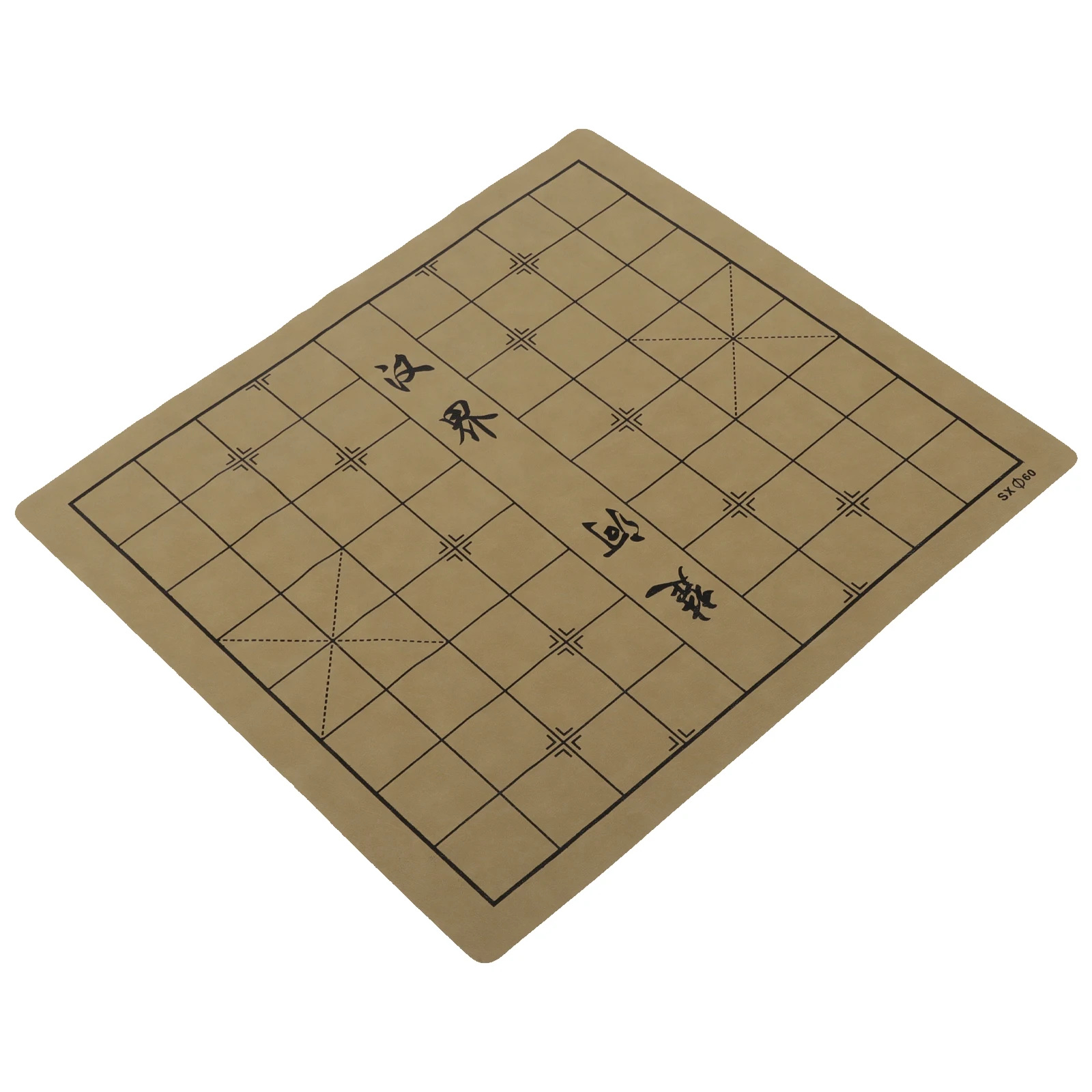 

1pcs Chess Board Dual-sided Foldable Chinese Game Supplies Design Bright Random Color Chess Accessory