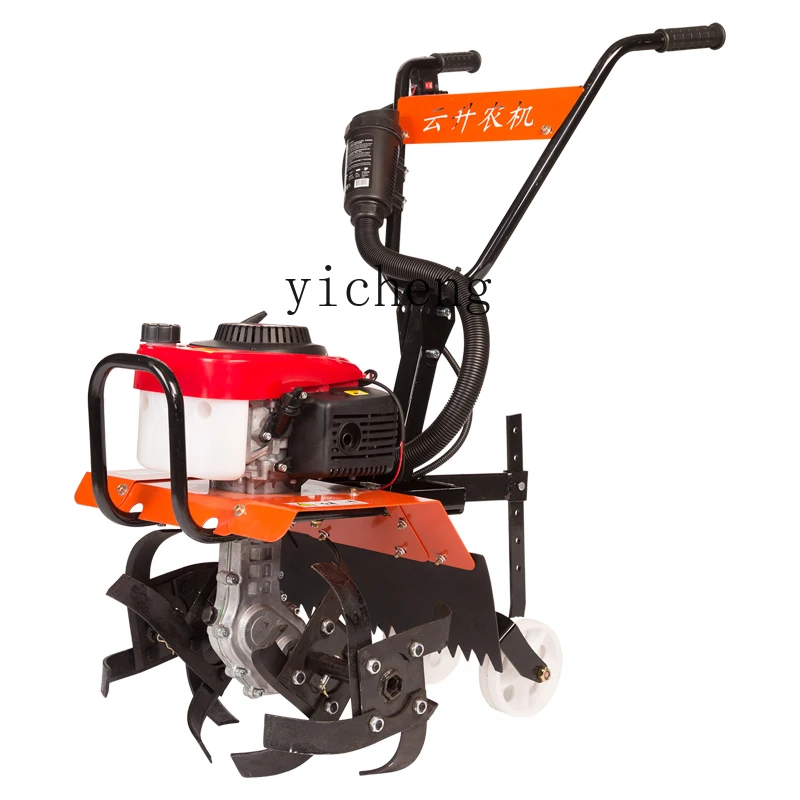 XC Gas Tiller Small Weeding Machine Orchard Furrowing Machine Soil Turning Artifact Agricultural Cultivation Machine