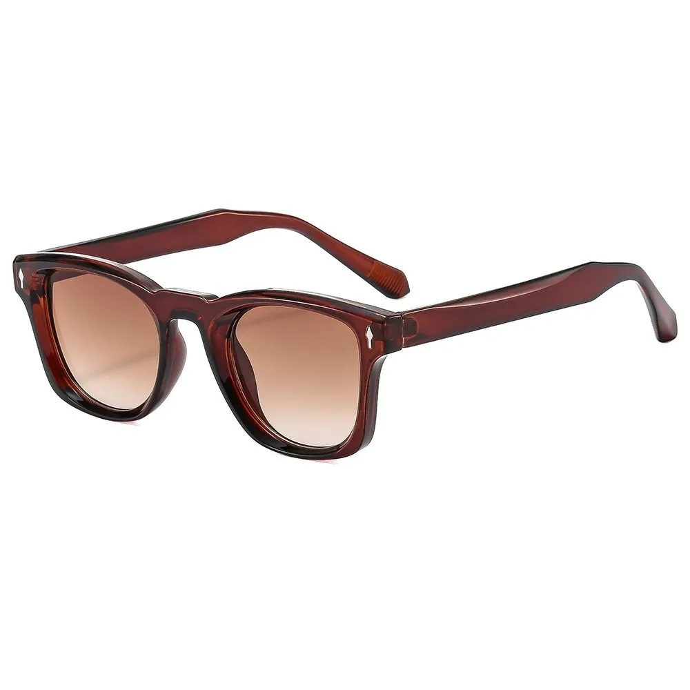 

Lightweight Jelly Retro Sunnies Sunshade Eyewear Alloy Men Polarized Sunglasses Decorative Waterproof Women Anti-UV Glasses