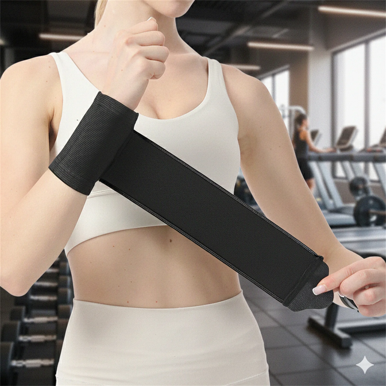 

Sports Compression Wrist Wraps Support Breathable Straps For Weightlifting Gym Fitness Exercise Workout Wrist Joint Protection