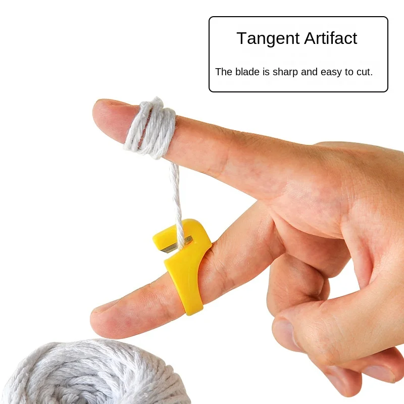 

Finger Thread Cutting Knife Ring Thread Cutting Knife Ring Thread Cutting Machine Sewing Thread Cutting Breaker DIY Tool