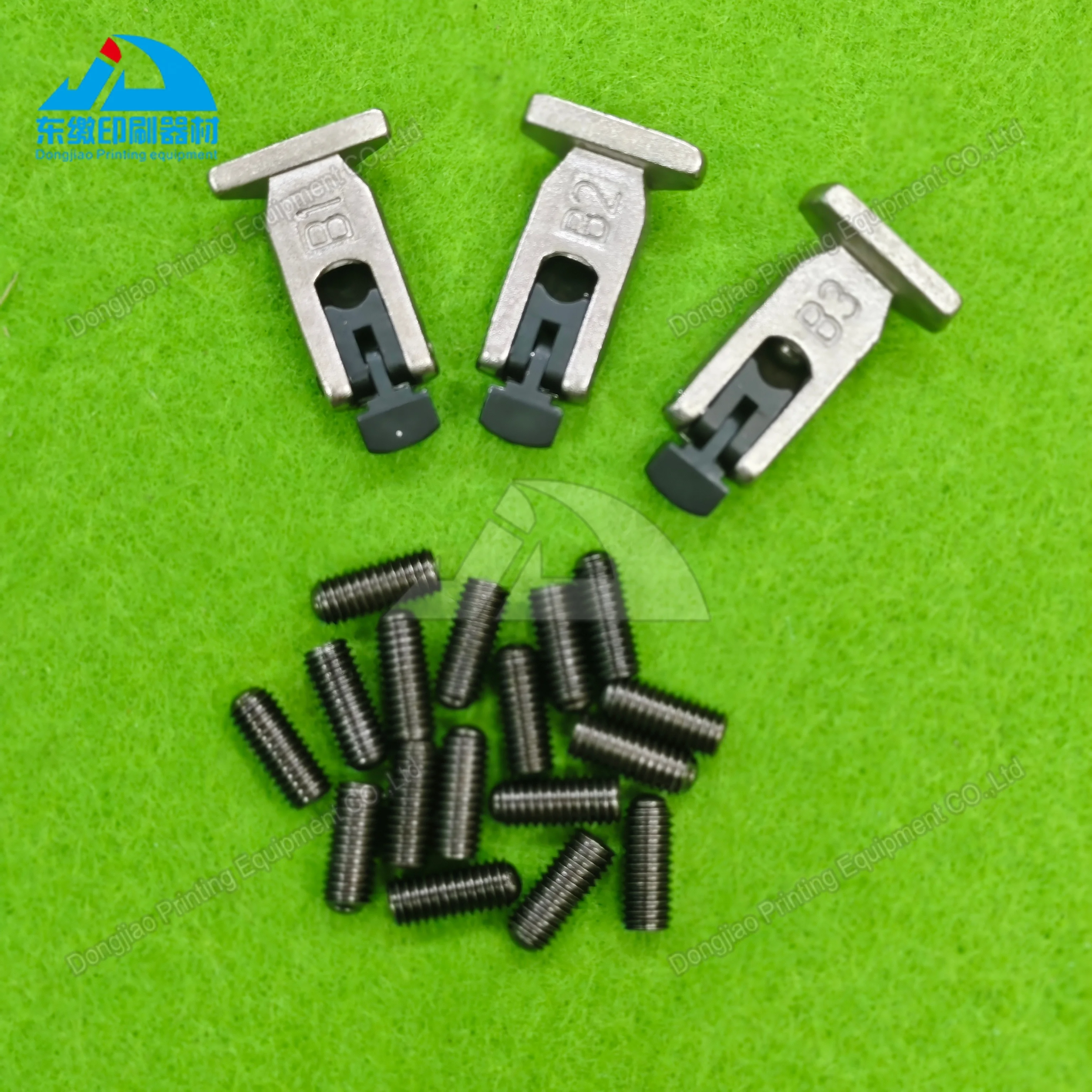 

B1 B2 B3 B4 Toggle Hook Locking Plate for Die Cutting Printing Parts Tighten Pieces Screw Toggle Hook Locking Plate