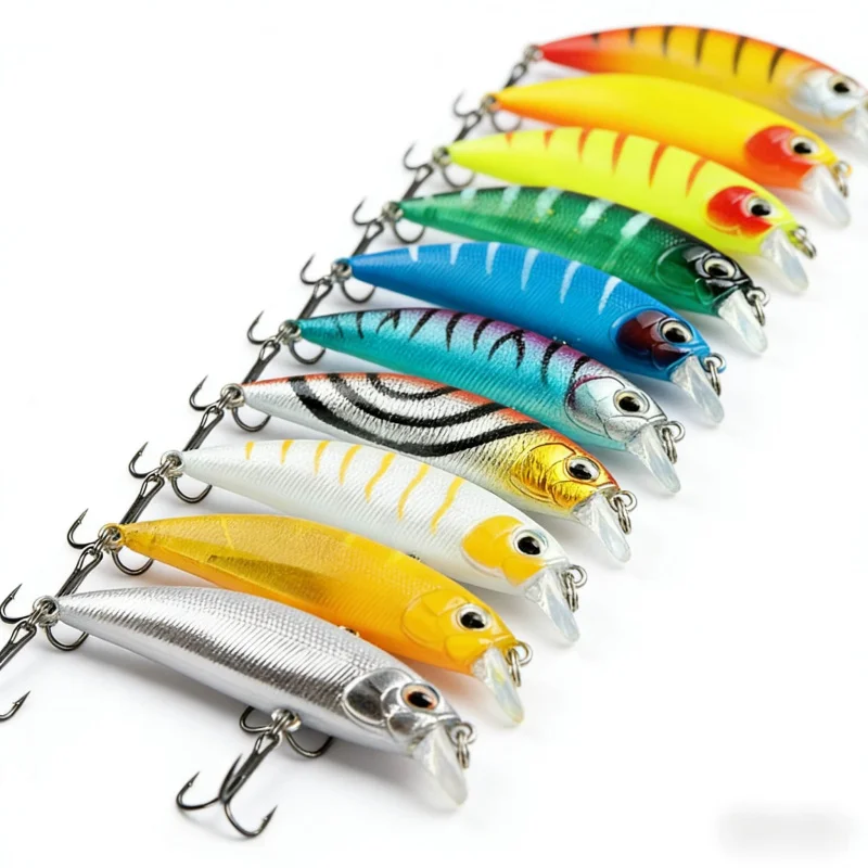 

Погружная приманка-минноу Lua 7см 8г для дальнего заброса, 5 цветов, в коробке, бионическая приманка для специализированной рыбалки, специально для окуня, для пресной и соленой воды