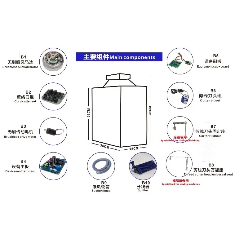 

2026BT-3628 Automatic Thread Cutter Trimmer Thread Trimming hine Semiconductor Fabrication hine