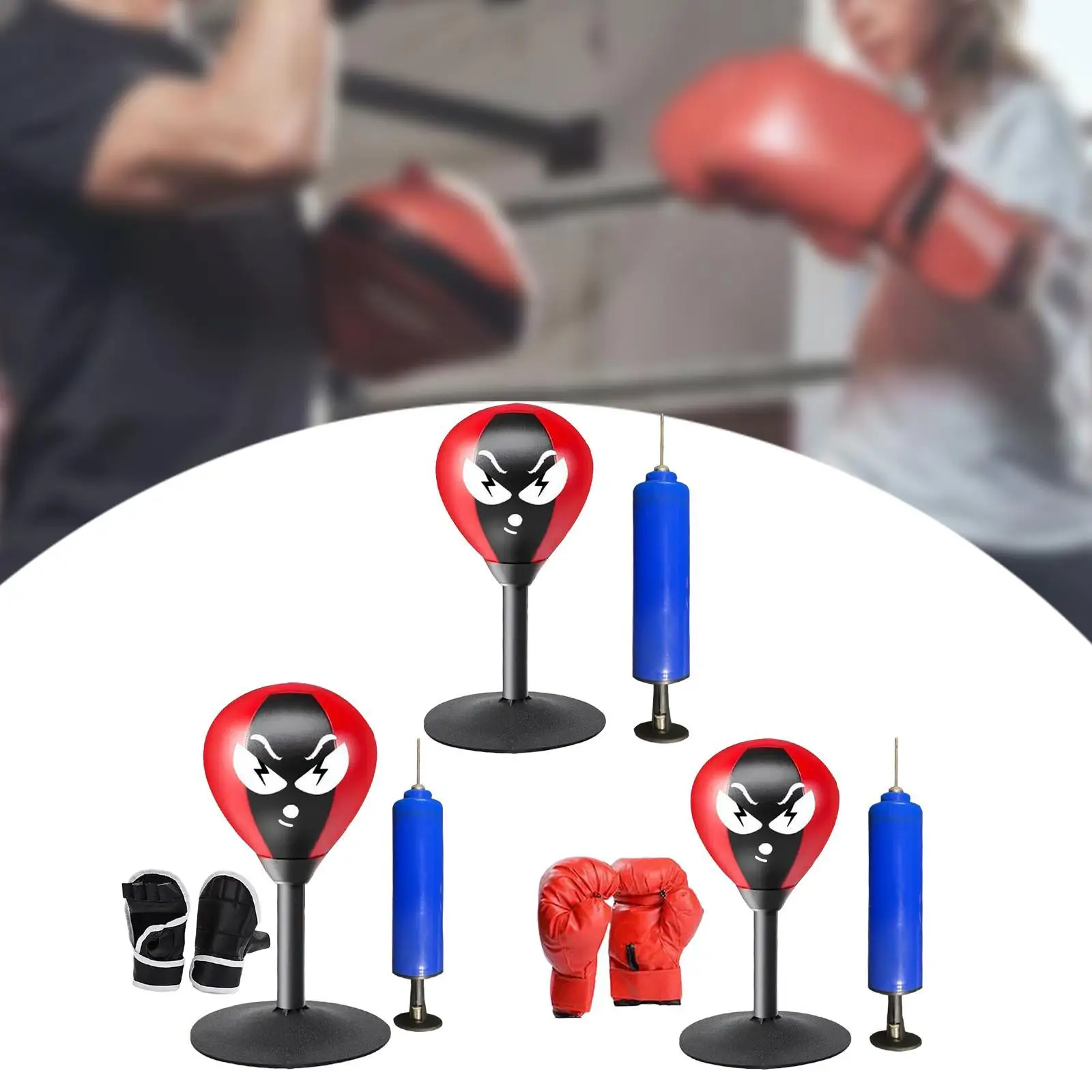 Bola de reação de boxe saco de boxe mão olho coordenação treinamento boxe