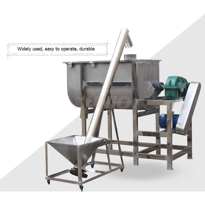 เครื่องผสมอุตสาหกรรมสำหรับแปรรูปอาหาร เช่น ถั่วลิสง อาหารสัตว์ เครื่องเทศ สารเคมี แบบผง ความจุ 2000 ลิตร