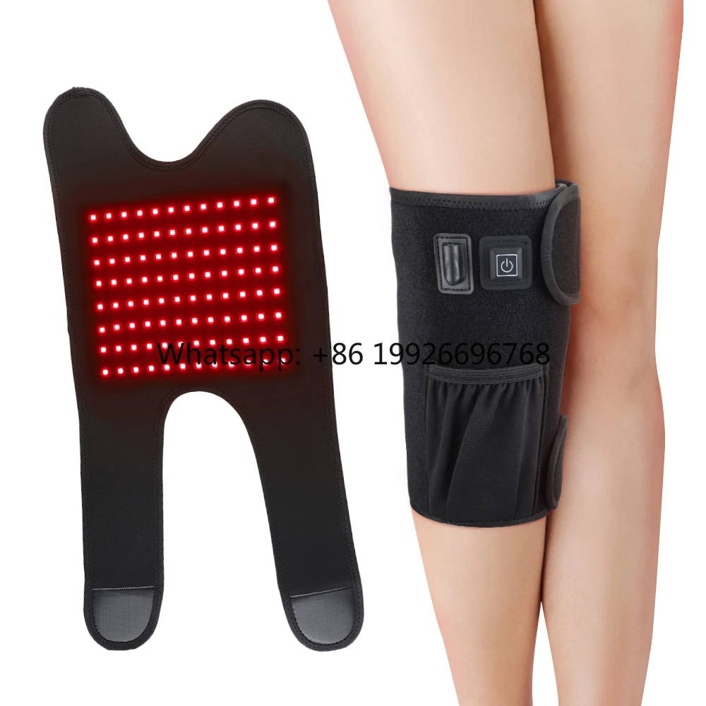 

Pain Relief Infrared LED Light Shoulder Elbow Wrap Knee Pads Belt Red Light Therapy Knee Brace