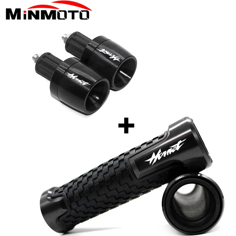 For HONDA CB600 Hornet 600 900 CBR600 CBR Motorcycle Handlebar Hand Grips Handle Bar End Cap