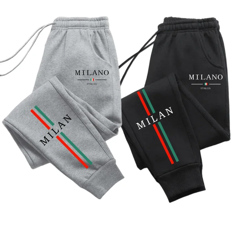 

Womens Sweatpants Fashion City Print Versatile Gym Jogging Pants Hot Sales Soft Sports Casual Trousers High Quality Trend Pants