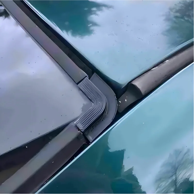 Car Rear Window Seal Corners For BMW E36 Sedan (3 Series ) 1 Pair Automobile Rear Window Seal Protective Accessories