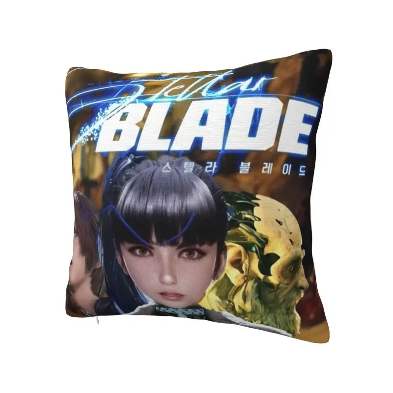 Custom Korean Action Adventure Game Stellar Blade Cartoon Pillow Covers Home Decoration Nordic Cushion Cover Square Pillowcase